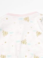 Gerber Baby Girls' 4 Pack Sleep 'N Play Footie - Image 4